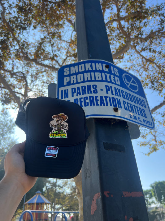 GBOYZ “BLACK” TRUCKER HAT