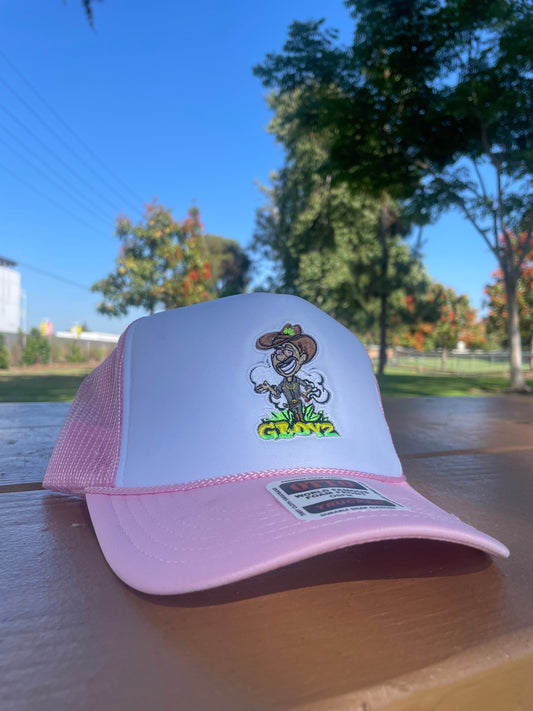 GBOYZ "PINK" TRUCKER HAT